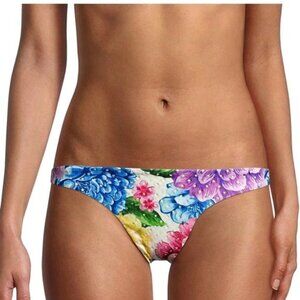 Farm Rio Rainbow Floral Bikini Bottom - Size Small